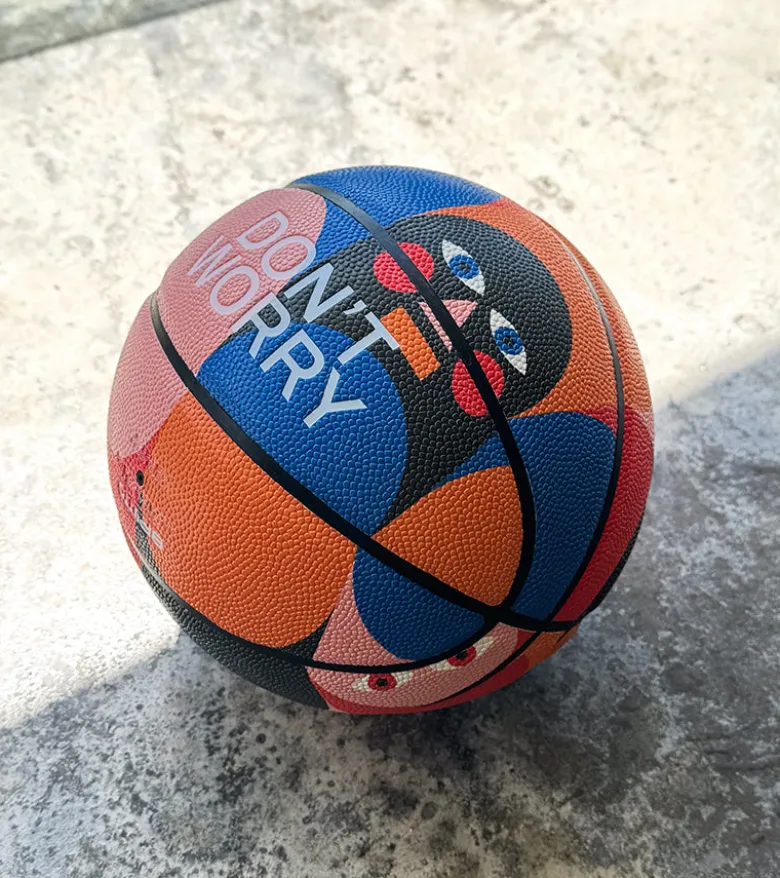 Ballon de basket design - KEEP GOING