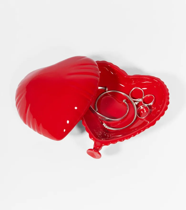 Boite à rangement ballon coeur