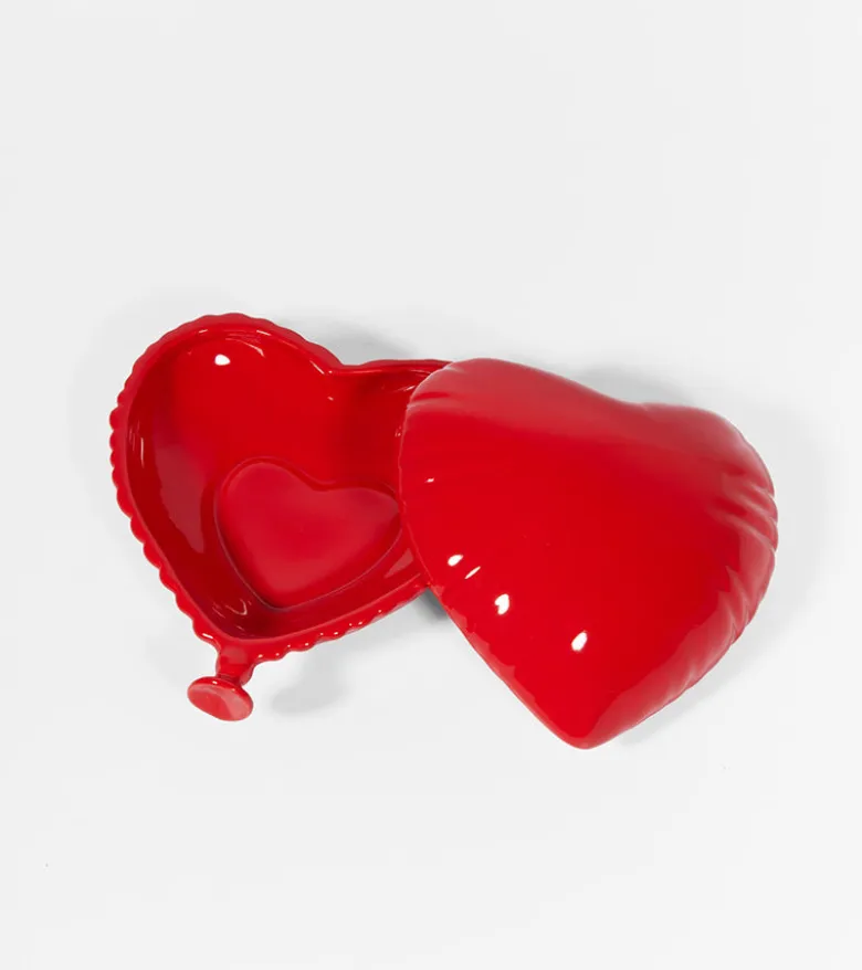Boite à rangement ballon coeur