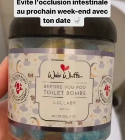 Bombes d'amour odorantes pour toilettes