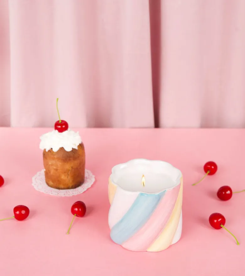 Bougie marshmallow