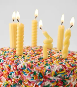 Bougies d'anniversaire pasta