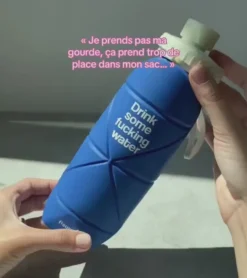 Bouteille pliable 
