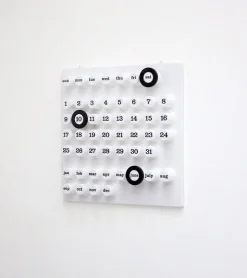 Calendrier perpétuel blanc - Ring a Date