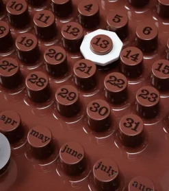 Calendrier perpétuel café mousse - Ring a Date