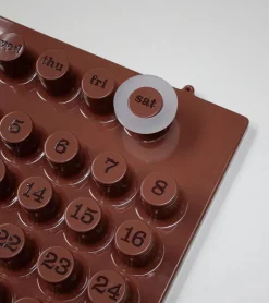 Calendrier perpétuel café mousse - Ring a Date