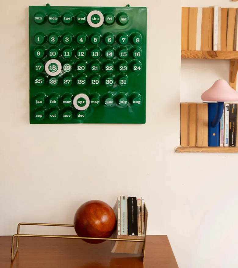 Calendrier perpétuel vert - Ring a Date