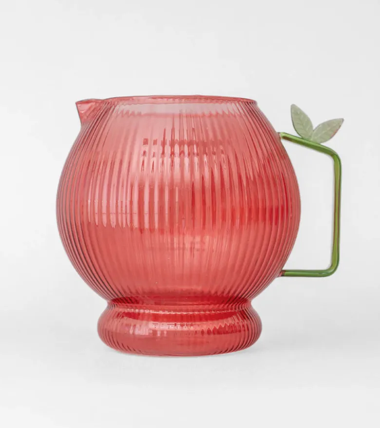 Carafe en verre Pomme