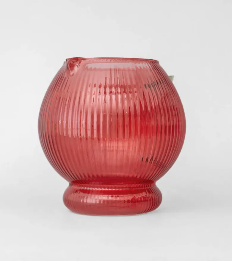 Carafe en verre Pomme