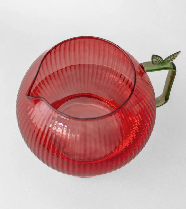 Carafe en verre Pomme