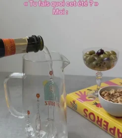 Carafe à spritz graduée