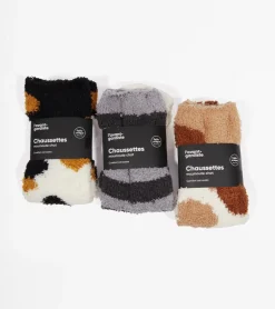 Chaussettes chat en moumoute