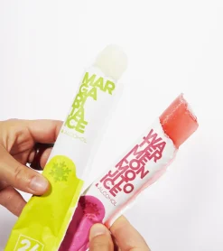 Cocktails en bâtonnet à glacer