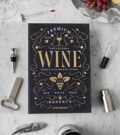 Coffret d’accessoires deluxe - Les Essentiels du vin