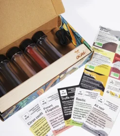 Coffret de 5 assaisonnements à tailler
