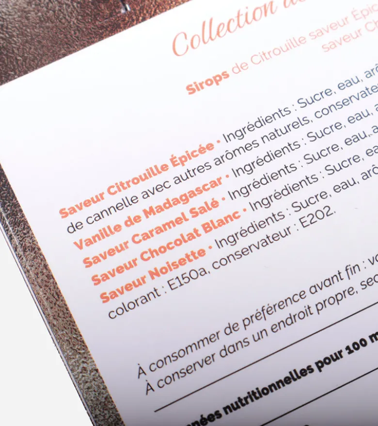 Coffret de mini sirops MONIN