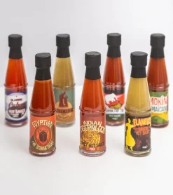 Coffret de 15 sauces piquantes du monde