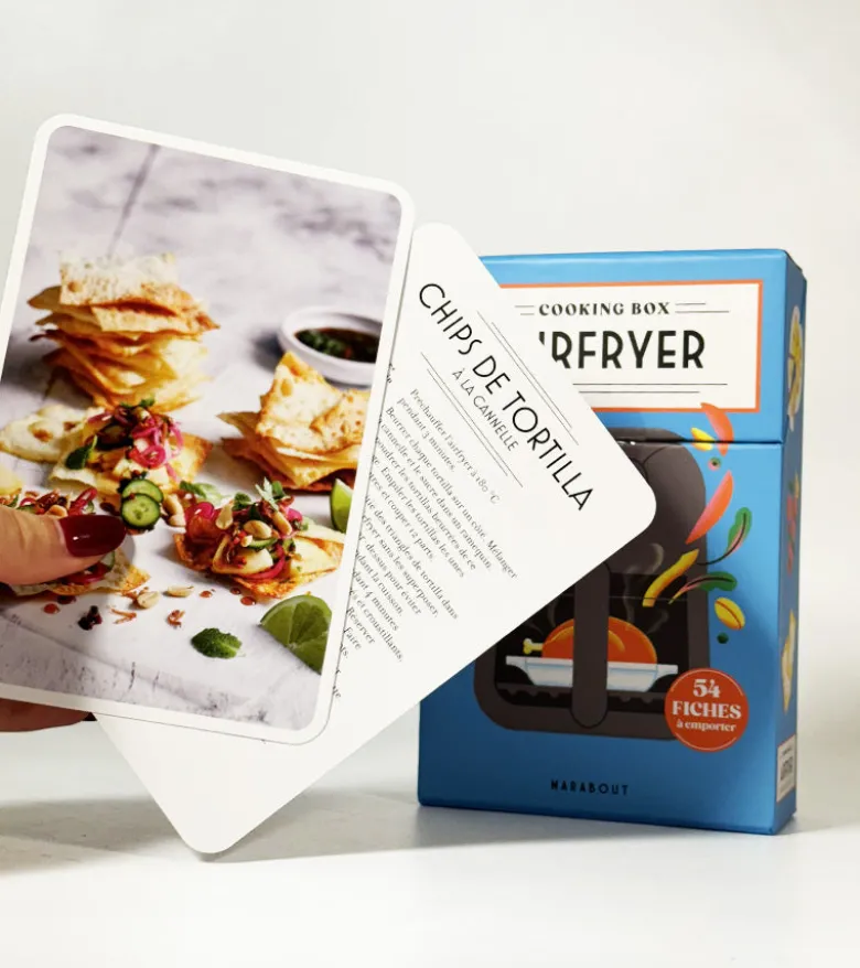 Cooking box Air Fryer - la boîte de fiches recettes