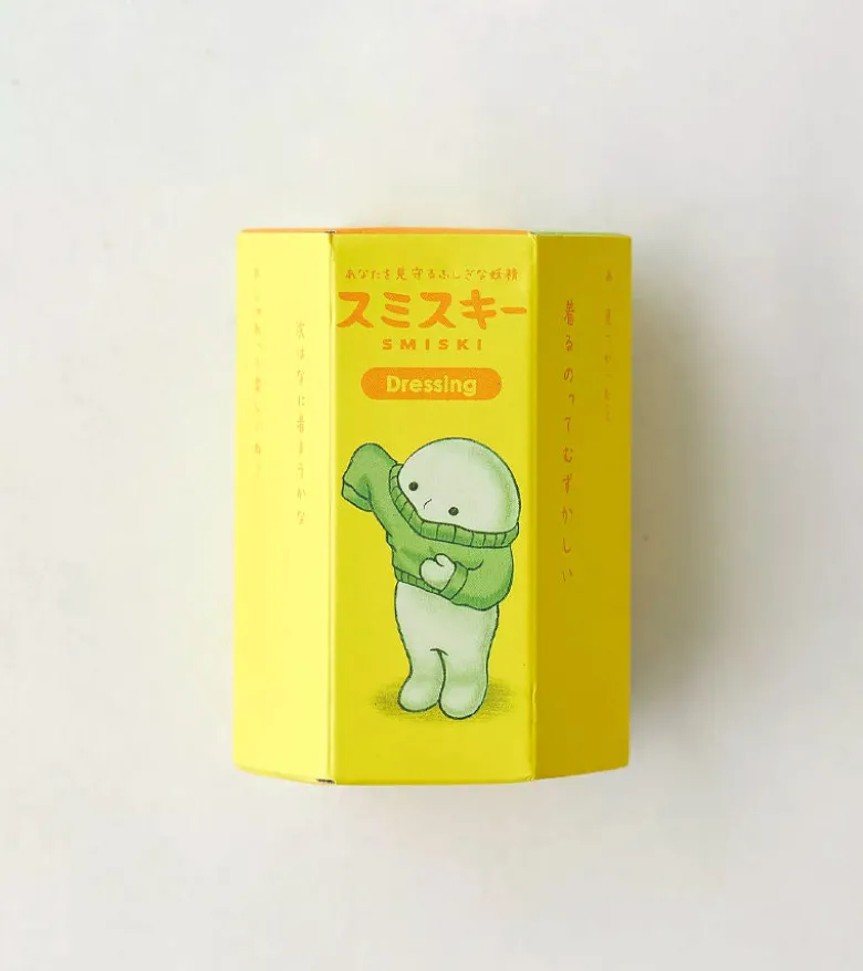 Figurine fluorescente Smiski - série Dressing