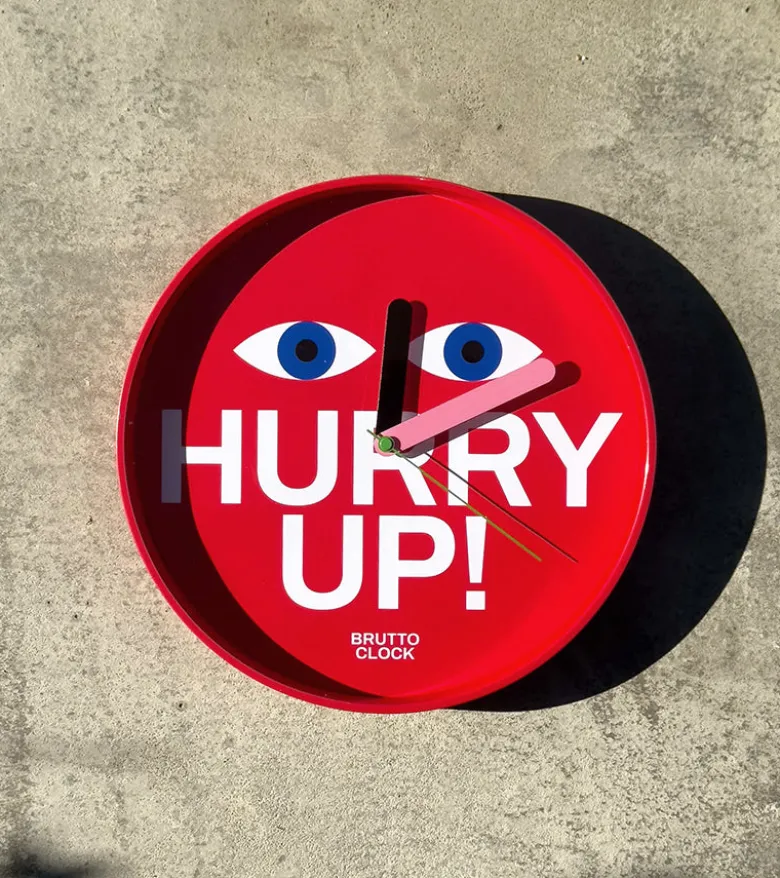 Horloge murale design - Brutto Studio