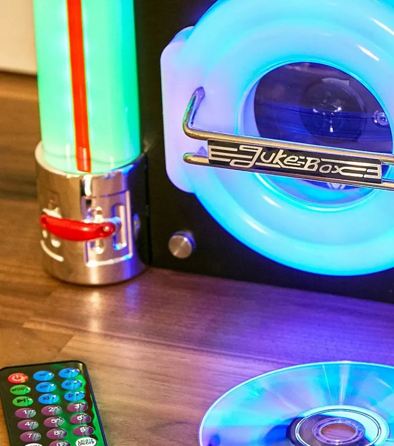 Jukebox rétro bluetooth années 60