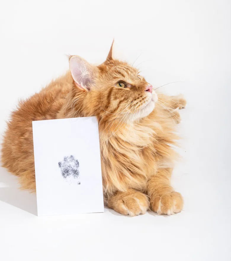 Kit d'empreintes pour chiens et chats