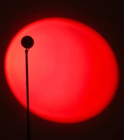 Lampadaire coucher de soleil