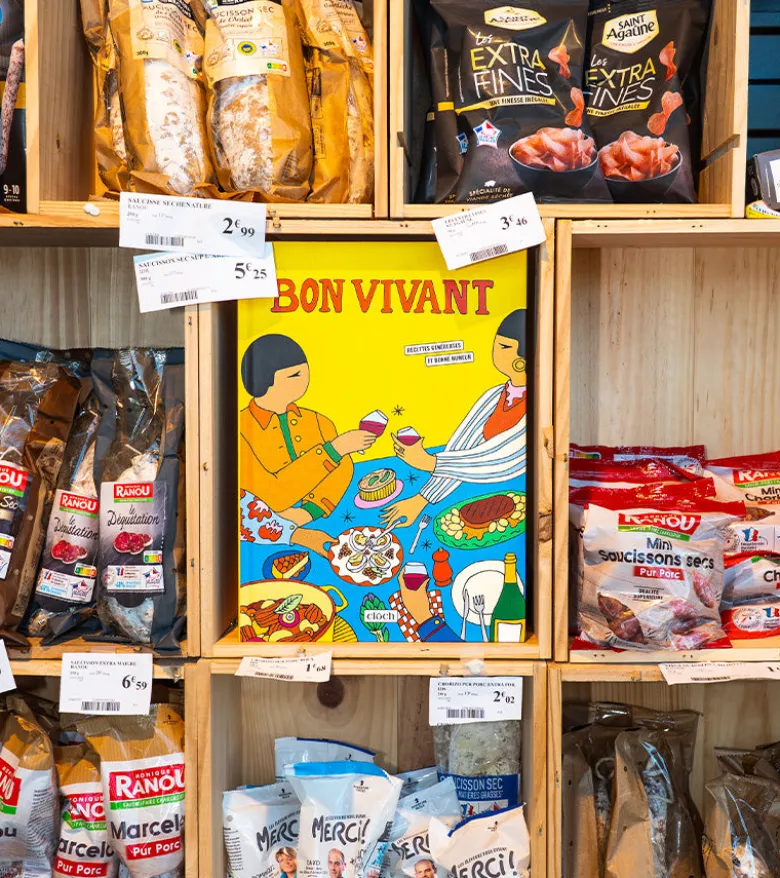 Livre de cuisine - Bon vivant