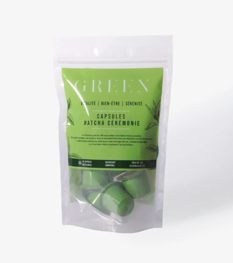 Matcha en capsules