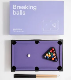 Mini billard de table lilas