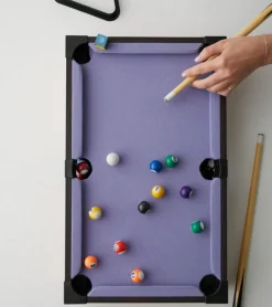 Mini billard de table lilas
