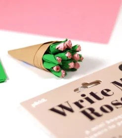 Mini bouquet de fleurs en papier à personnaliser