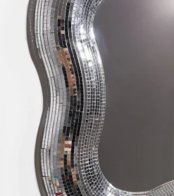Miroir fleur disco