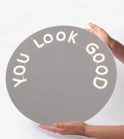 Miroir LED - You look good
