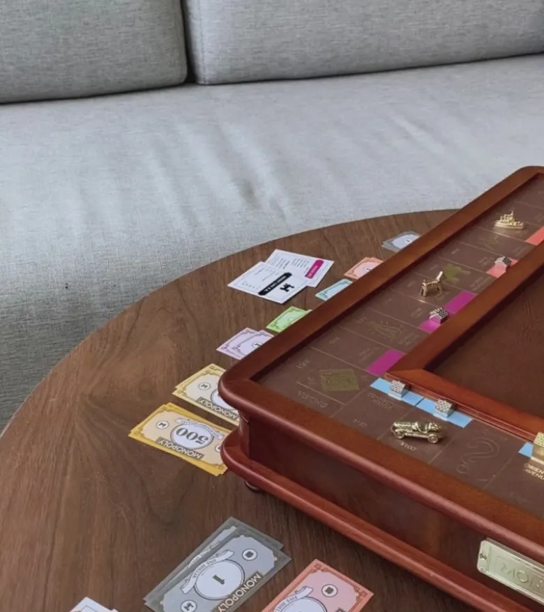 Monopoly De luxe en bois
