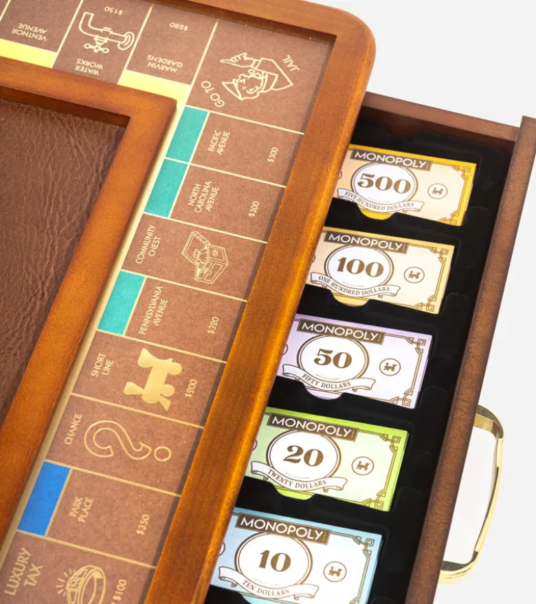 Monopoly De luxe en bois