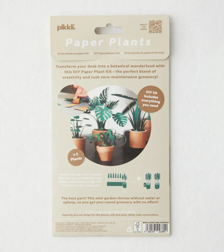 Plantes en papier DIY