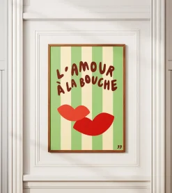 Poster L’amour à la bouche