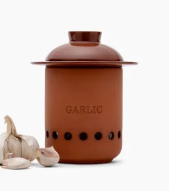 Pot à ail en terre cuite