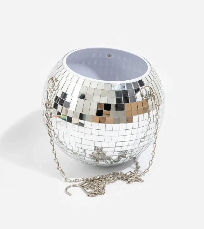 Pot de plantes disco boule à facettes