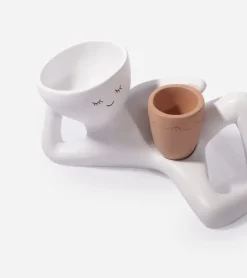 Pot à plante bonhomme paresseux