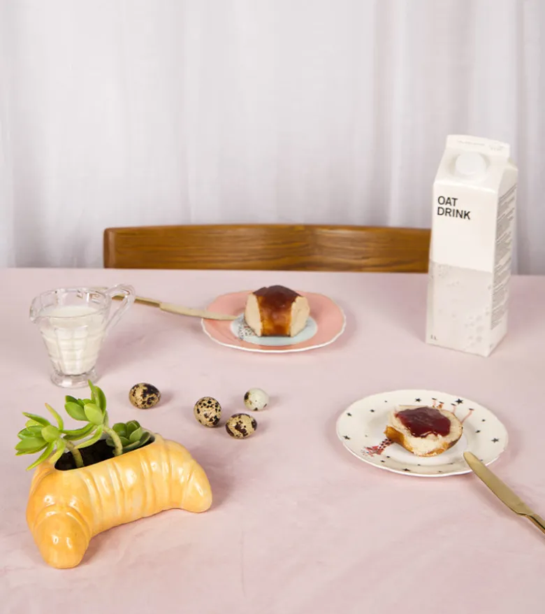 Pot à plante croissant