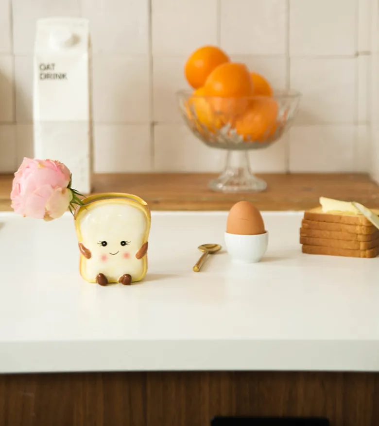 Pot à plantes toast