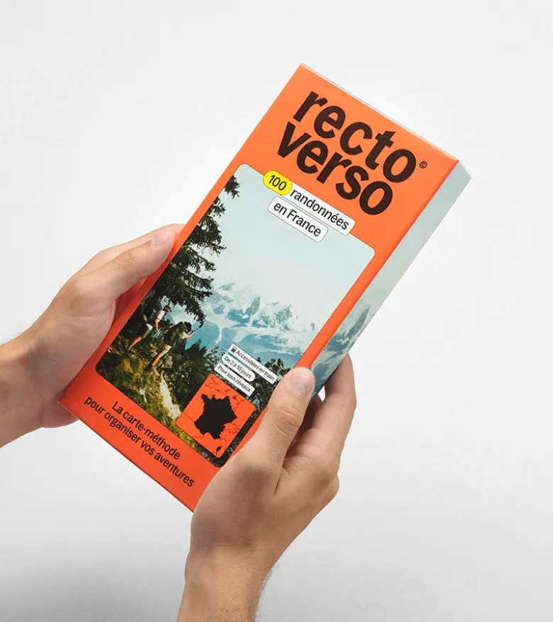 Recto Verso France - la carte-méthode rando