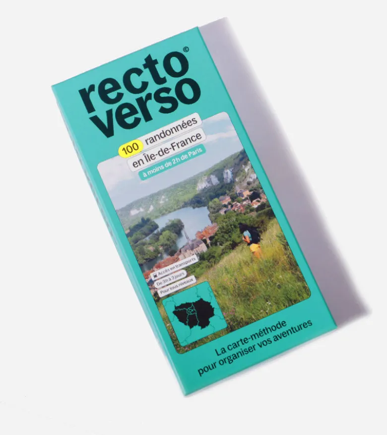 Recto Verso - 100 randonnées en Ile-de-France