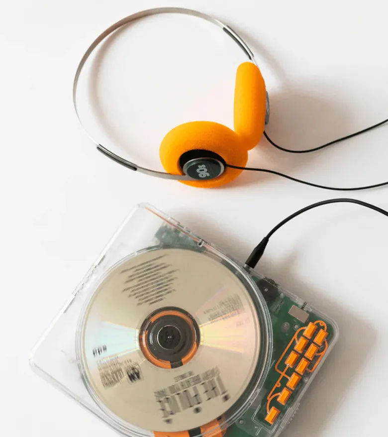 Retradisc - Lecteur CD Bluetooth portable