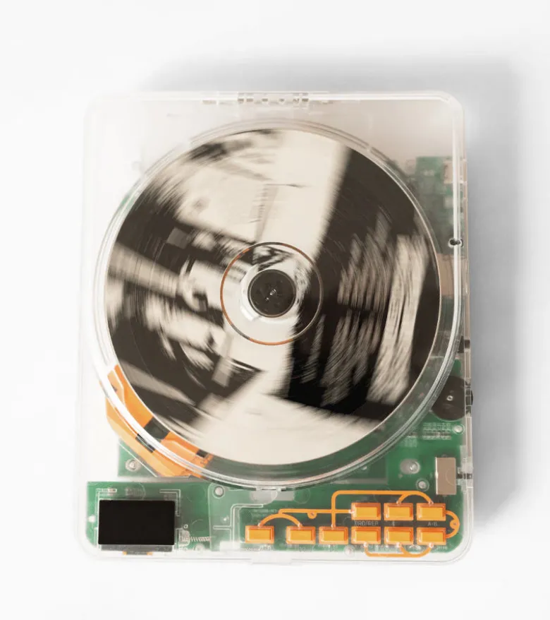 Retradisc - Lecteur CD Bluetooth portable