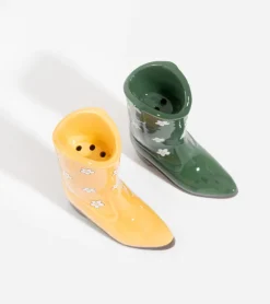 Salière et poivrière botte de cowboy