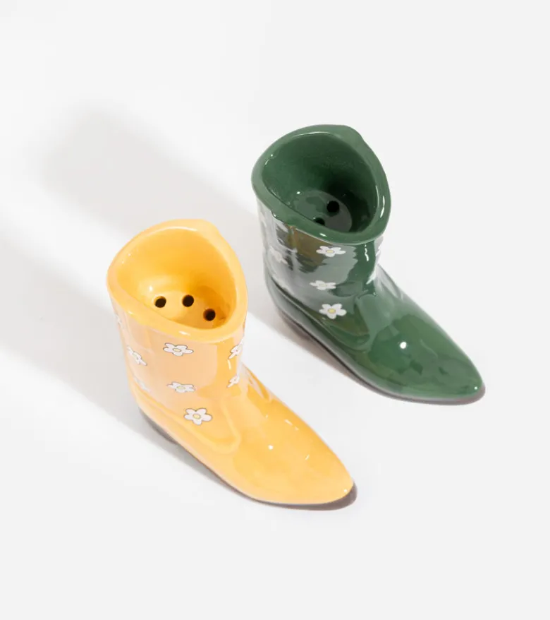 Salière et poivrière botte de cowboy