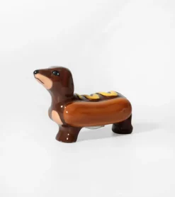Salière et poivrière hot-dog teckel